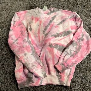 CUSTOM made Kids Tie Dye Sweatshirt